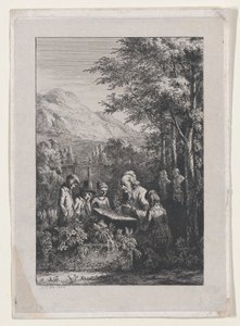 La lección de botánica, 1804