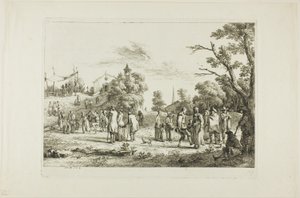 El festival del pueblo de Jean Jacques de Boissieu