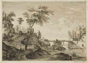 El puente de madera de Jean Jacques de Boissieu