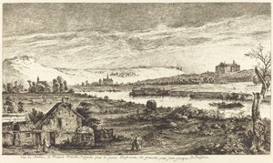 Vista del castillo de Madrid