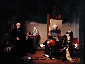 El pintor y su modelo de Jean Jalabert