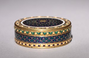 Caja redonda, 1779-80 de Jean Joseph Barrière