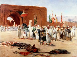 Procesión morisca de Jean Joseph Benjamin Constant