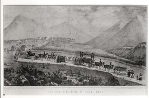 El cortejo fúnebre de Napoleón Bonaparte en Santa Elena