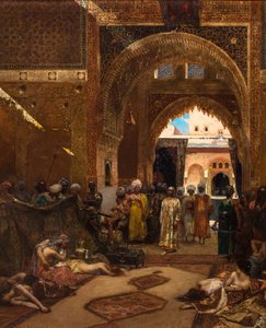 El día después de una victoria en la Alhambra de Jean Joseph Benjamin Constant