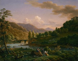 Una escena pastoral