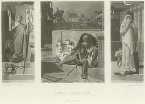 Homero mendicante de Jean Jules Antoine Lecomte du Nouy