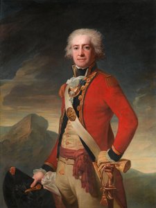 Teniente Coronel Francis Richardson, 1º Guardia de Infantería, 1792 de Jean Laurent Mosnier