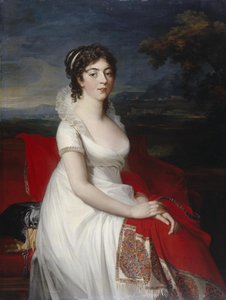 Retrato de la condesa Obolenskaya, 1806 de Jean Laurent Mosnier