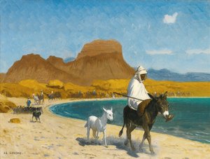 Golfo de Áqaba de Jean Leon Gerome