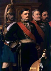Alexandre Colonna-Walewski, detalle siglo XIX (pintura) de Jean Leon Gerome