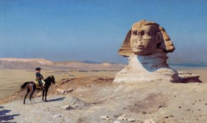 Bonaparte ante la Esfinge de Jean Leon Gerome