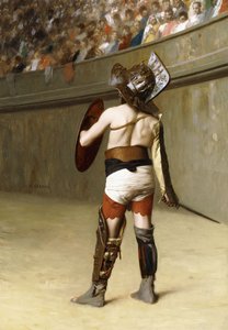 Mirmillón - Un gladiador galo de Jean Leon Gerome