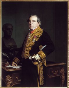 Retrato de Amédée Thierry, periodista e historiador francés de Jean Leon Gerome