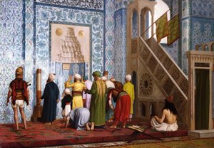 La Mezquita Azul, 1878 de Jean Leon Gerome
