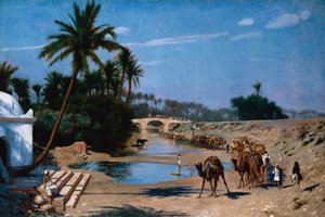 La caravana de Jean Leon Gerome