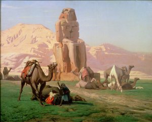El Coloso de Memnón, 1857