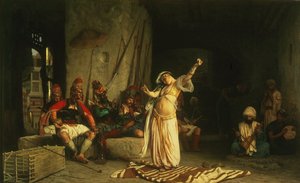 La danza de la Almeh, 1863 de Jean Leon Gerome