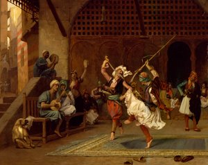 La danza pírrica, 1885 de Jean Leon Gerome