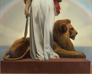 La República por Gerome Jean Leon (alegoría - 1848) de Jean Leon Gerome