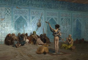 El encantador de serpientes, c.1879