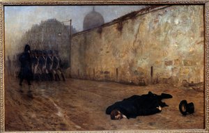 La ejecución del mariscal Michel Ney a las nueve de la mañana del 7 de diciembre de Jean Leon Gerome