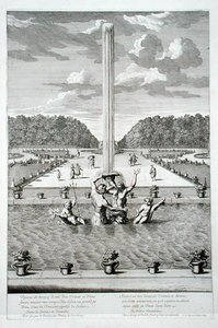 Fuente con Tritón y Sirenas, Versalles de Jean Lepautre