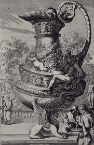Escultura de jardín, publicada c.1670 de Jean Lepautre