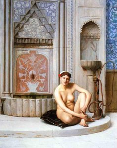 francés:  Odalisque de Jean Leon Gerome