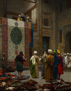 El Comerciante de Alfombras de Jean Leon Gerome
