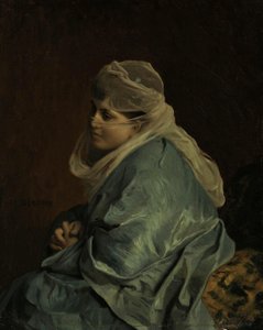 Mujer de Constantinopla de Jean Leon Gerome
