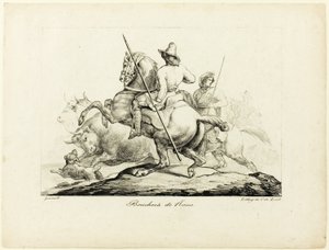 Carniceros de Roma de Jean Louis André Théodore Géricault