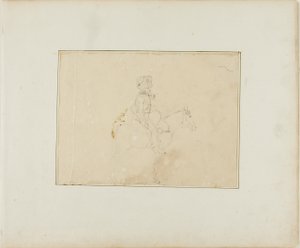 Cazador montado de Jean Louis André Théodore Géricault