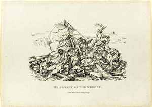 Naufragio de la Medusa de Jean Louis André Théodore Géricault
