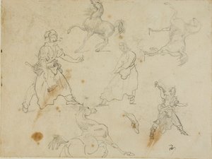 Estudios sobre herreros y caballos