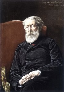 Retrato de Hetzel por Meissonnier en 1879, “Les Hommes d