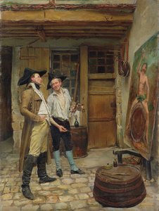 El Pintor de Carteles, 1872 de Jean Louis Ernest Meissonier