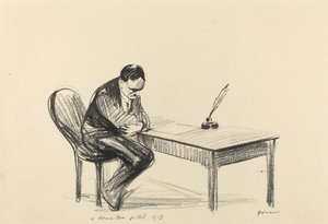 En Versalles julio 1919, probablemente 1919 de Jean Louis Forain
