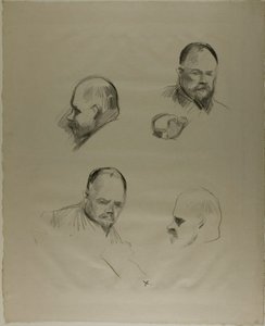 Ambroise Vollard, cuatro bocetos