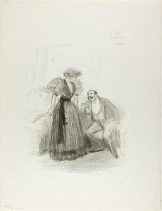 En una fiesta nocturna de Jean Louis Forain