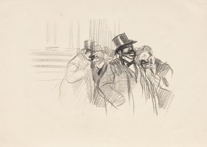 en la bolsa de valores de Jean Louis Forain