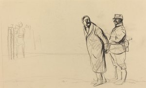 Au front de Vincennes. Bolo pacha de Jean Louis Forain