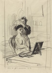 Antes de la fiesta persa de Jean Louis Forain