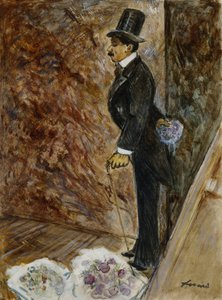 Detrás del escenario, 1878 de Jean Louis Forain