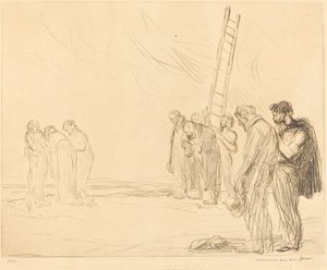Calvario (segunda placa) de Jean Louis Forain