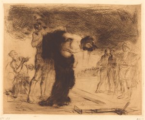 Cristo despojado de sus vestiduras de Jean Louis Forain