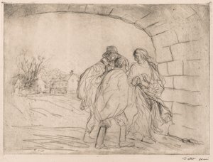 Encuentro Bajo la Bóveda de Jean Louis Forain