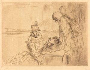 Desmayo en la audiencia de Jean Louis Forain