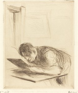 Grabado de Forain (primera placa) de Jean Louis Forain