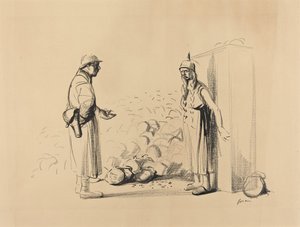 Escondiendo los "louis" de Jean Louis Forain